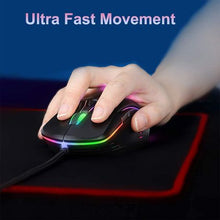 Load image into Gallery viewer, Onikuma RGB USB Optical Gaming Wired Mouse
