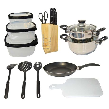 Eco Cookware Starter Set - 17 Piece Buy Online in Zimbabwe thedailysale.shop