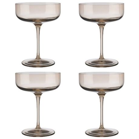 Blomus Champagne Coupe Glasses Tinted in Golden-Beige Nomad Fuum Set of 4 Buy Online in Zimbabwe thedailysale.shop