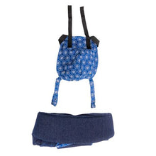 Load image into Gallery viewer, African Baby Carrier Original Blue Daisy
