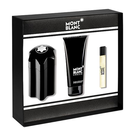 Montblanc Emblem for Men 100ml EDT, 100ml Aftershave, 7.5ml Travel Spray Buy Online in Zimbabwe thedailysale.shop