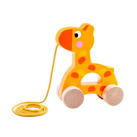 Nuovo Wooden Pull Along - Giraffe Buy Online in Zimbabwe thedailysale.shop