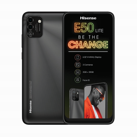 Hisense E50 Lite 32GB Dual Sim - Charcoal Buy Online in Zimbabwe thedailysale.shop