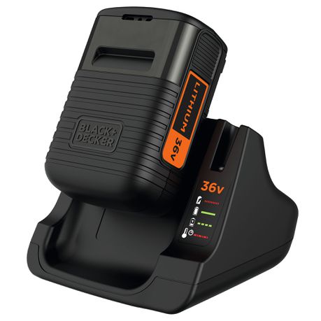 Black + Decker 36V 2.0Ah Lithium Ion Battery + Charger Buy Online in Zimbabwe thedailysale.shop
