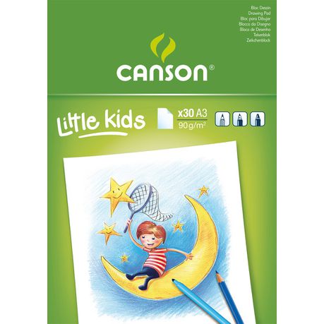 Canson Kids Pad White Drawing 30s A3 90g Buy Online in Zimbabwe thedailysale.shop