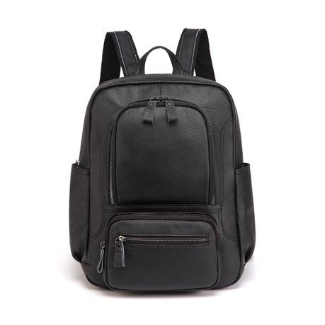 Leather Backpack Black Buy Online in Zimbabwe thedailysale.shop