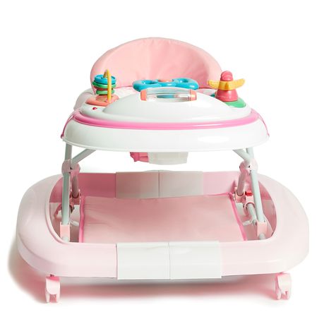 George & Mason Baby - 2 in 1 Walker & Rocker - Pink Stars Buy Online in Zimbabwe thedailysale.shop