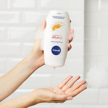 Load image into Gallery viewer, Nivea care &amp; happiness shower cream / body wash - 6 x 500ml
