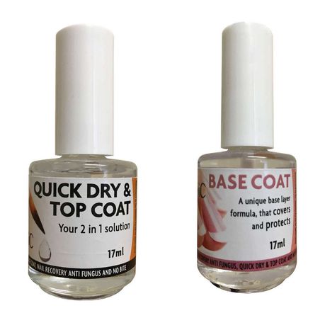 Chic Nail Care: Base Coat + Top Coat Buy Online in Zimbabwe thedailysale.shop