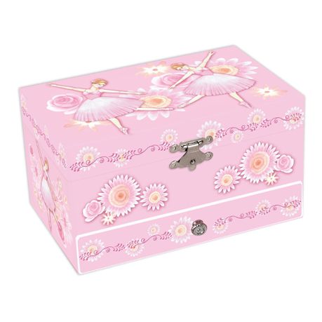 Musical balerina jewellery box- pink