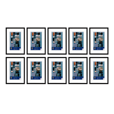 Napoli Certificate Size Frame Picture Size 21x29.7cm- 10 Pack Black Buy Online in Zimbabwe thedailysale.shop