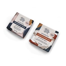 Load image into Gallery viewer, Botanik Oils Shampoo &amp; Conditioner Bar Set for Oily Hair
