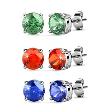 Load image into Gallery viewer, 7 Day Earrings Box Set Embellished with Swarovski Crystals
