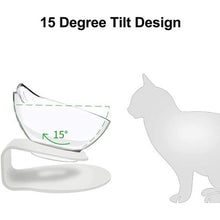 Load image into Gallery viewer, White Single Cat Bowl
