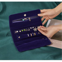 Load image into Gallery viewer, Women Travel Jewelry Organizer Bag Jewelry Clutch
