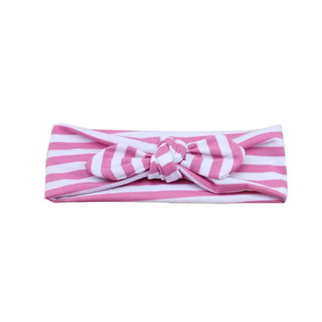 Stripe Head Wrap - Light Pink Buy Online in Zimbabwe thedailysale.shop