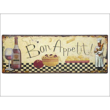 Baytiques - Metal Wall Plague Chocolate 13X36 Buy Online in Zimbabwe thedailysale.shop