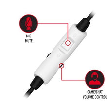 Load image into Gallery viewer, Metallic Multiformat Stereo Gaming Headset - Red
