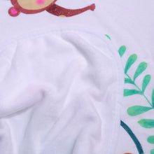 Load image into Gallery viewer, Baba Jay Baby Monthly Milestone Blanket - African Wildlife
