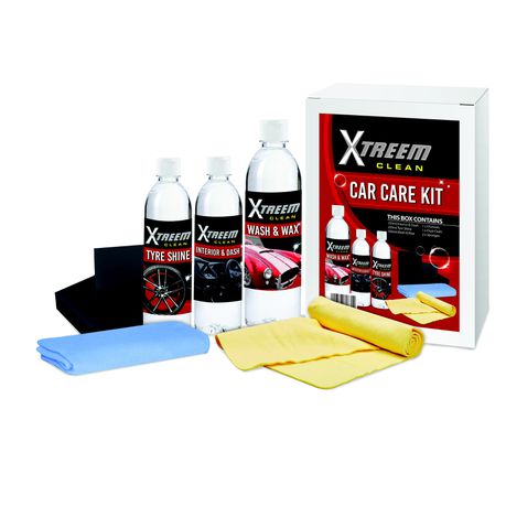 Xtreem Clean Car Care Cleaning Bundle Kit - 10 Washes