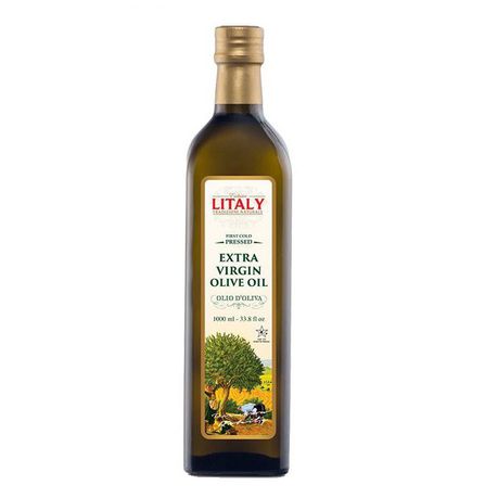 Litaly Extra Virgin Olive Oil 1L X 12 (Glass) Buy Online in Zimbabwe thedailysale.shop