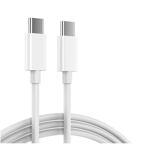 USB Type-C to USB Type-C Cable - 2m - White Buy Online in Zimbabwe thedailysale.shop