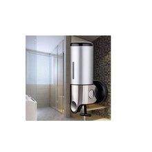 Load image into Gallery viewer, Stainless Steel Single Wall Mount Soap Dispenser - 500ml Silver
