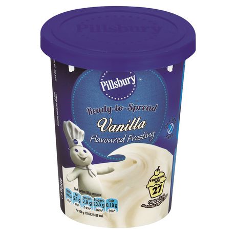 Pillsbury - Vanilla Frosting Ready-To-Spread 400g Buy Online in Zimbabwe thedailysale.shop