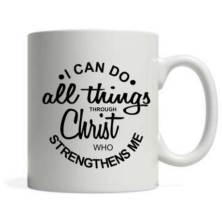 Marco - Scripture Mug (I can do all things through Christ) Buy Online in Zimbabwe thedailysale.shop