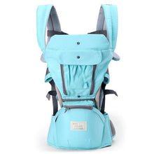 Load image into Gallery viewer, Hip Seat Breathable Mesh Baby Carrier - Light Green
