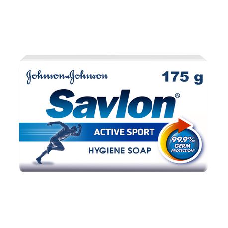 Savlon Hygiene Soap Deo Active Fresh - 175g x 12