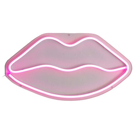 Happinest Mini Neon- Lips Buy Online in Zimbabwe thedailysale.shop