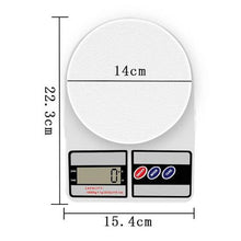 Load image into Gallery viewer, Andowl - Stainless Steel Digital Kitchen Scale with Wide LCD Display

