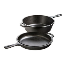 Load image into Gallery viewer, Lodge - 2.84 Litre Cast Iron Combo Cooker
