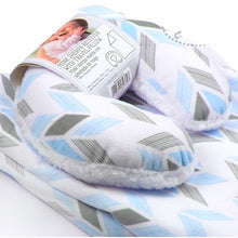 Load image into Gallery viewer, Baby Blanket And Travel Pillow - Blue Pattern

