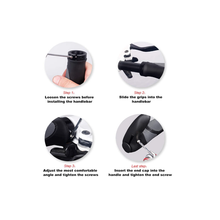 Load image into Gallery viewer, Bike Handlebar Grips - Ergonomic Design - Lock On
