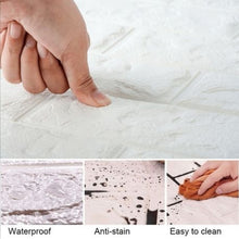 Load image into Gallery viewer, 4 SHEETS 3D Self-Adhesive Waterproof PE Foam Wallpaper Panel-C1
