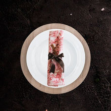 Load image into Gallery viewer, Weathered Oak Wood Placemat With Ellie Design Dual Purpose Server
