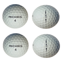 Load image into Gallery viewer, Michris Urethane 3 Piece White Balanced Golf Ball - 3 Dozen

