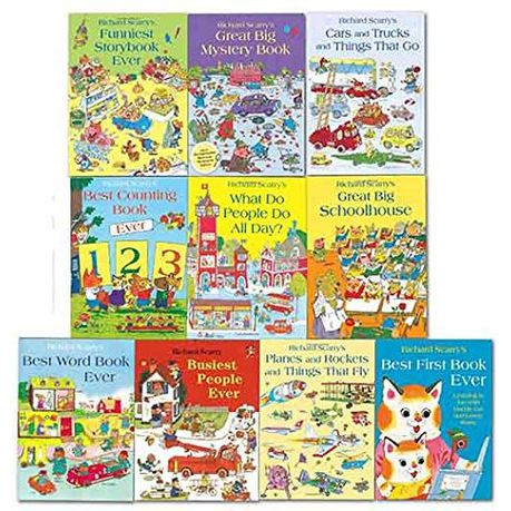 Richard Scarrys Best Collection Ever! - 10-book collection