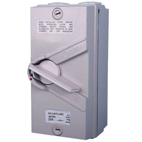 Weatherproof Isolator Switch Buy Online in Zimbabwe thedailysale.shop