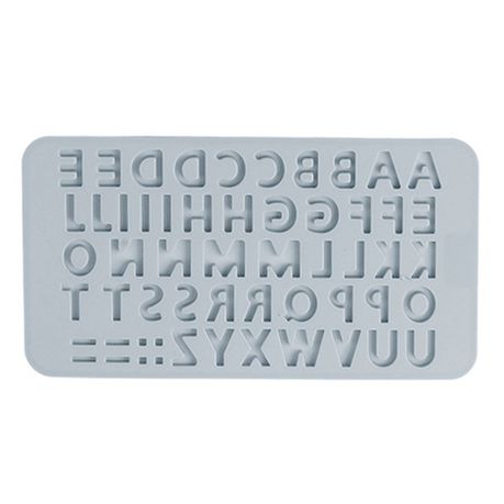 iKids Baby Food DIY Silicone Mold for Chocolate, Candy, Gummy 52 Alphabet Buy Online in Zimbabwe thedailysale.shop