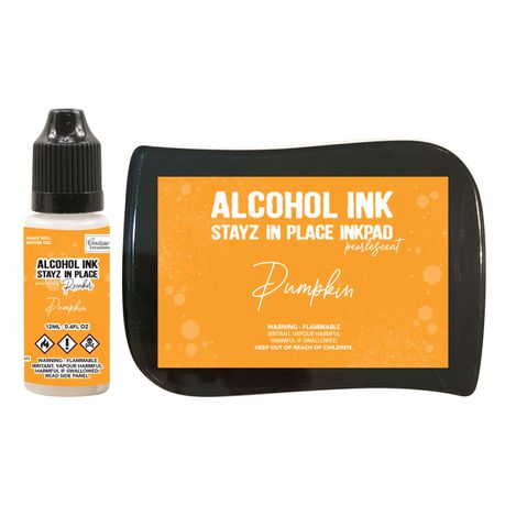 Stayz in Place Alcohol Ink Pad & Reinker (12ml) - Pearlescent - Pumpkin Buy Online in Zimbabwe thedailysale.shop