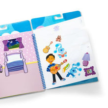 Load image into Gallery viewer, Melissa &amp; Doug Blues Clues &amp; You Reusable Sticker Pad - Places Blue Loves
