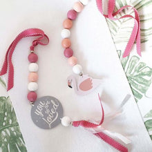 Load image into Gallery viewer, Ruby Melon Dingle Dangle Set - Blushing Flamingo
