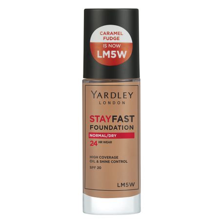 Yardley Stayfast Foundation Normal Dry LM5W Buy Online in Zimbabwe thedailysale.shop
