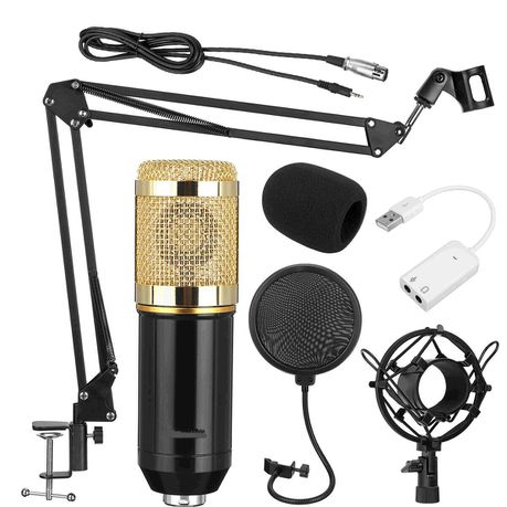 Professional Studio Condenser Microphone Kit