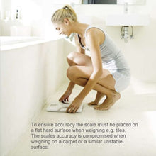 Load image into Gallery viewer, Beurer Diagnostic Bathroom Scale Multi-Display BG 21 Black Glass
