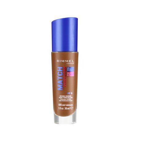 RIMMEL Match Perfect Foundation - 605 Deep Chocolate