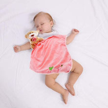 Load image into Gallery viewer, Soft Infant Baby Nursery Security Bear Blanket Lovey Toy Towel - Bear
